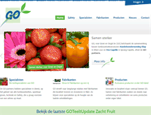 Tablet Screenshot of go-tuinbouw.nl